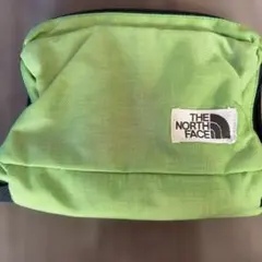S318.2 THE NORTH FACE ライムグリーンポーチ