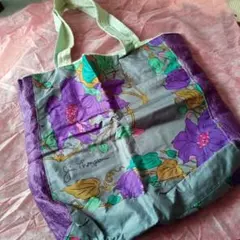 Jim Thompson 花柄 トートバッグ　ポケット付き