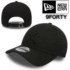 ニューエラ 帽子 キャップ 9FORTY ヤンキース NY ブラック×ブラック