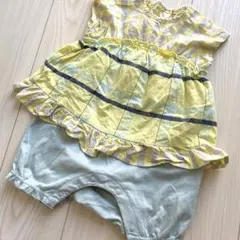 新品未使用　美品　アプレレクール　ロンパース　サイズ80