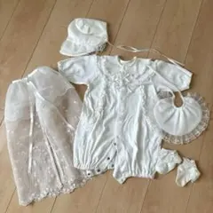 ベビードレス　セレモニードレス　セット　50 60 70 赤ちゃん　新生児