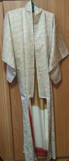 着物 訪問着 付下げ 花柄 小紋 女性 ハンドメイド リメイク ハギレ 布