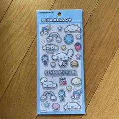 シナモロール　ペタメロウステッカーズ　シール　サンリオキャラクターズ　ペタペタ