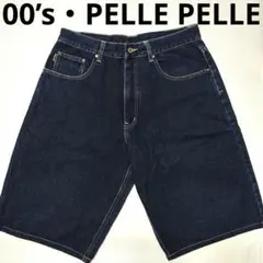 【PELLE PELLE】デニムハーフパンツ サイズ34のサムネイル