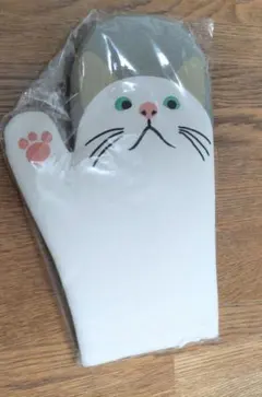 新品 猫 鍋つかみ