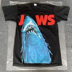 希少　ヴィンテージ　ジョーズ　Tシャツ　JAWS 90s 　レア　映画　ブラック