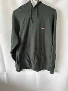 オリーブグリーン フード付きパーカー c015