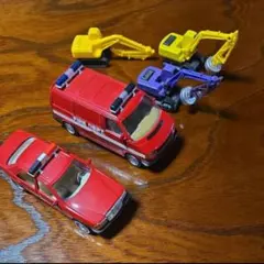 トミカ 緊急車両 ショベルカー 5台セットのサムネイル