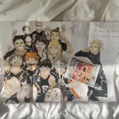 【最終値下げ‼️】ハイキュー!! 最強ジャンプ4月号付録　B3ポスター＆ステッカー