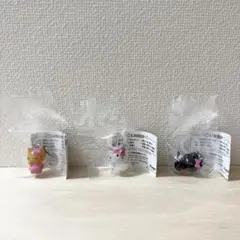 ハローキティ めじるしアクセサリー　日焼け　小悪魔　チャーミーキティ　3種セット