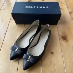 コールハーン エルシー ボウ スキマー フラットシューズ パンプス