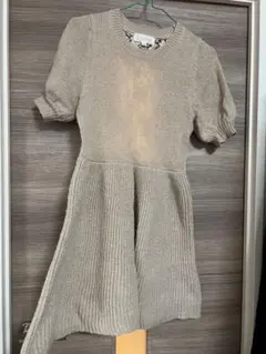 【JILLSTUART】ニットワンピース　華やか　かわいい