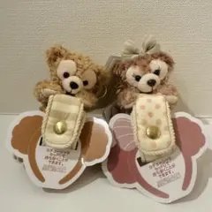 【新品タグ付き】カチューシャホルダー ダッフィー シェリーメイ セット