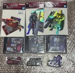 キングダム　一番くじ　ステッカー　アクリルスタンド　ラバースタンド　セット　2