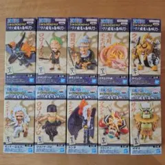 ワンピース　ワールドコレクタブルフィギュアーワノ国鬼ヶ島編10、11ー