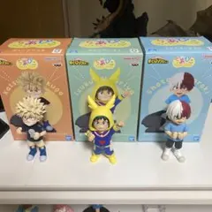 僕のヒーローアカデミア ちあぴこ フィギュア 3個 まとめ売り