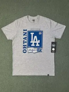 新品【Mサイズ】『47 BRAND』 大谷翔平 ドジャース Tシャツ グレーのサムネイル