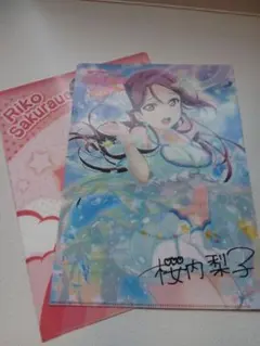ラブライブ！サンシャイン!! 桜内梨子 A4クリアファイル - メルカリ