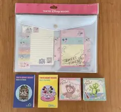 ディズニー　文房具セット　メモ帳　シェリーメイ