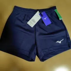 MIZUNO バレーボール ゲームパンツ ハーフパンツネイビー　サイズ150のサムネイル