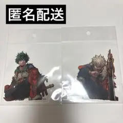 僕のヒーローアカデミア　ヒロアカ　ダイカットステッカー　緑谷出久　爆豪勝己