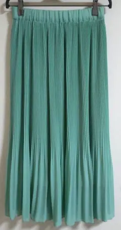 niko and... ミントグリーン プリーツスカート M
