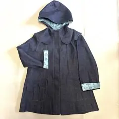 CARLOTTA POLIGLOTTA デニムコートジャケット　S タグ付き