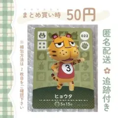 あつまれどうぶつの森 amiiboカード ヒョウタ