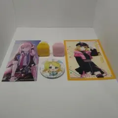 プロセカ　鏡音リン　巡音ルカ　リングライト　ブロマイド　缶バッジ　セット
