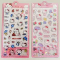 し*ー様 サンリオ ハローキティ 中国限定 公式 ライセンス シール 2枚セット