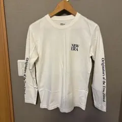 ニューエラ　NEW ERA 長袖カットソー ホワイト