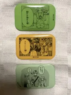 葬送のフリーレン　トレーディングスクエア缶バッジ　フリーレン