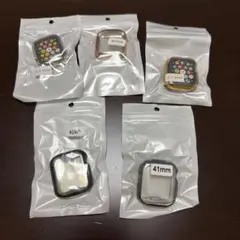 Apple Watch ケース 41mm 5個セット アップルウォッチ カバー