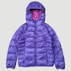 UNIQLO ウルトラライトダウンパーカー フード パープルMサイズ