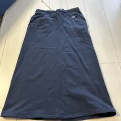 値下げChampion ダークグレー ロングスカート Lサイズ