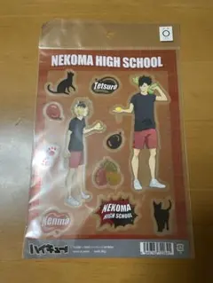 ハイキュー!! クリアステッカー 黒尾鉄朗 孤爪研磨 水遊び 水鉄砲