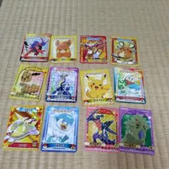 値下げ！ポケモンカレーシール☆12枚セット