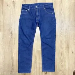 VAN CLUB 裏フリース デニムパンツ M 暖パン ストレッチ 濃紺 ヴァン