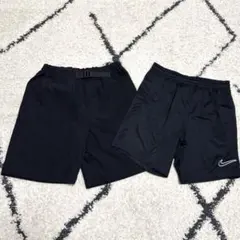 【新品未使用】140cm スポーツハーフパンツ　2枚おまとめセット　NIKE