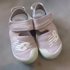 new balance ニューバランス ピンク サンダル 16cm
