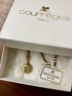 courrèges ネックレス ゴールドカラー