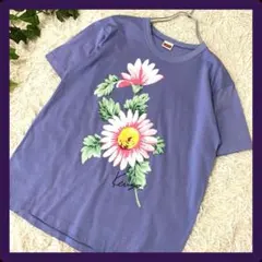 ★送料無料★希少✨KENZO ケンゾー　80s 90s 花柄 プリント Tシャツ