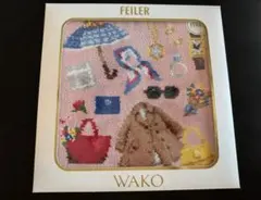 フェイラー　和光　WACO CLOSET ピンク　タオルハンカチのサムネイル