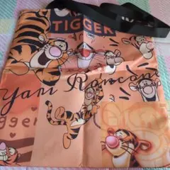 【新品未使用品】ティガー トートバッグ オレンジ系