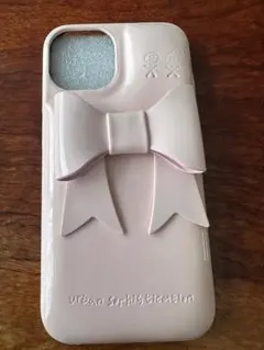 Urban Sophistication iPhone14ケース リボン ピンク