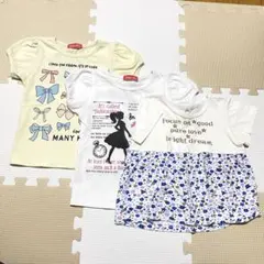 半袖Tシャツ 3枚セット100cm 保育園用