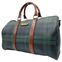 Polo Ralph Lauren ブラックウォッチ チェック柄 ボストンバッグ