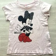 110㎝　UNIQLO ミニーちゃんTシャツ