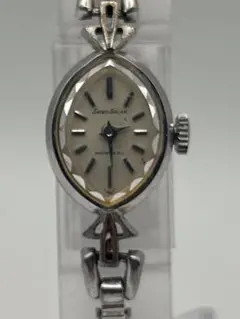 稼働品　SEIKOSOLAR セイコーソーラー　手巻き腕時計　レディース