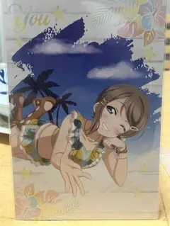 曜　沼津　浦の星女学院キッチンカー　サマースペシャルドリンク　ポストカード